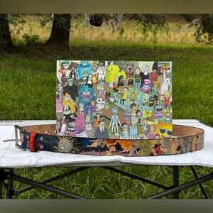 John Wye Rick & Morty Belt - Brand New